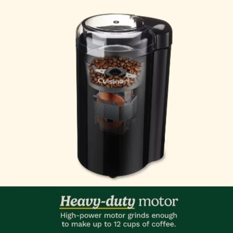 2.5oz Electric Coffee Grinder Black DCG-20BKN
