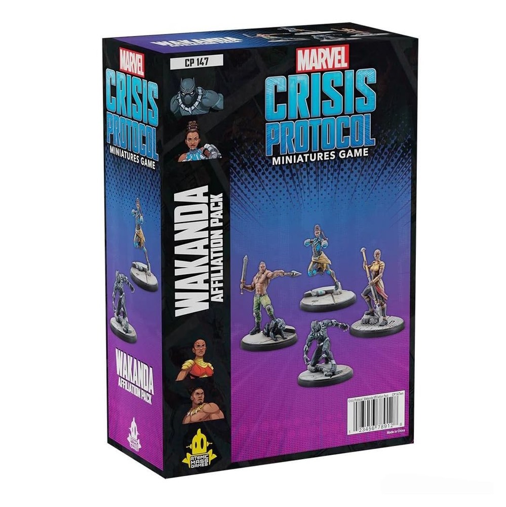 Marvel Crisis Protocol: Wakanda Affiliation Pack