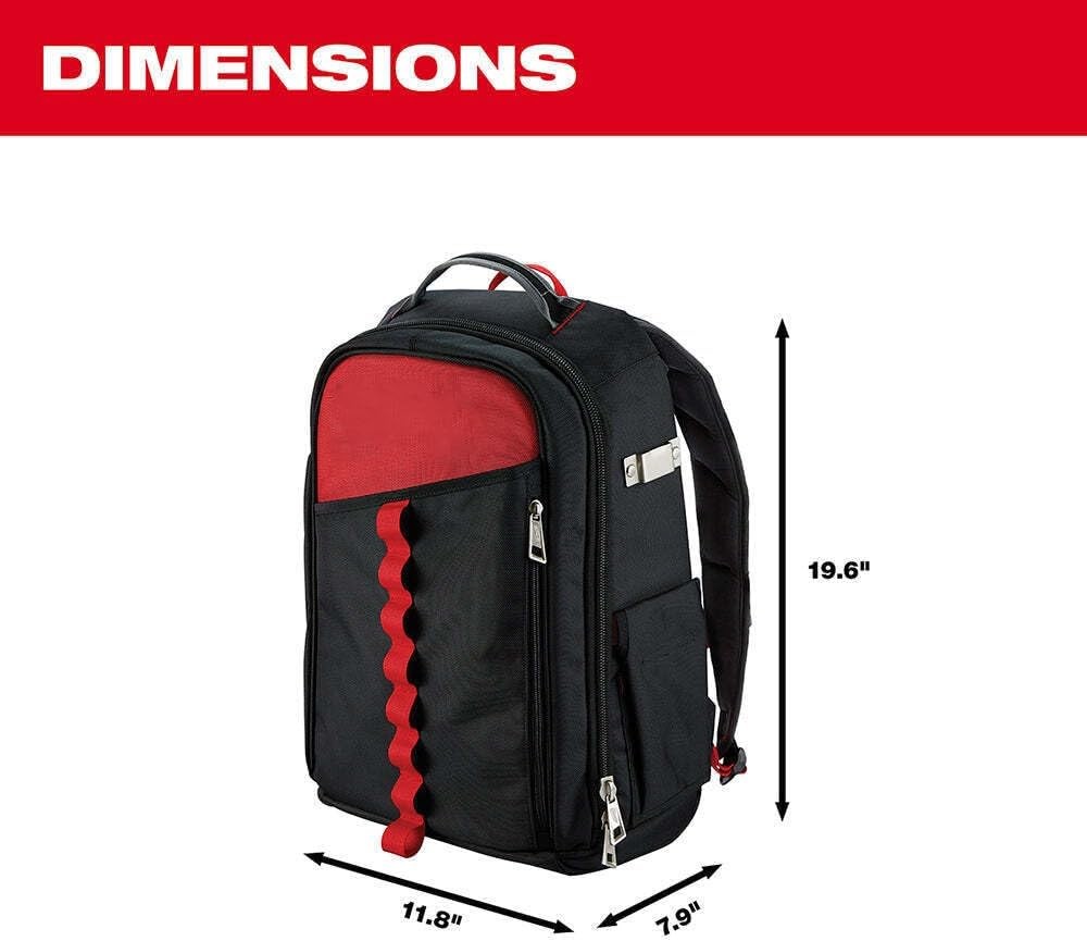 22 pockets For Milwaukee Impact Tool Backpack