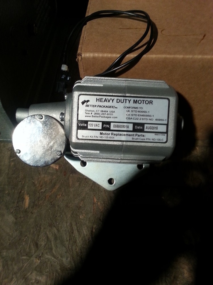 PHOENIX E-1ELECTRIC GUMMED TAPE DISPENSER MOTOR ASSEMBLY E55504401  REFURBISHED
