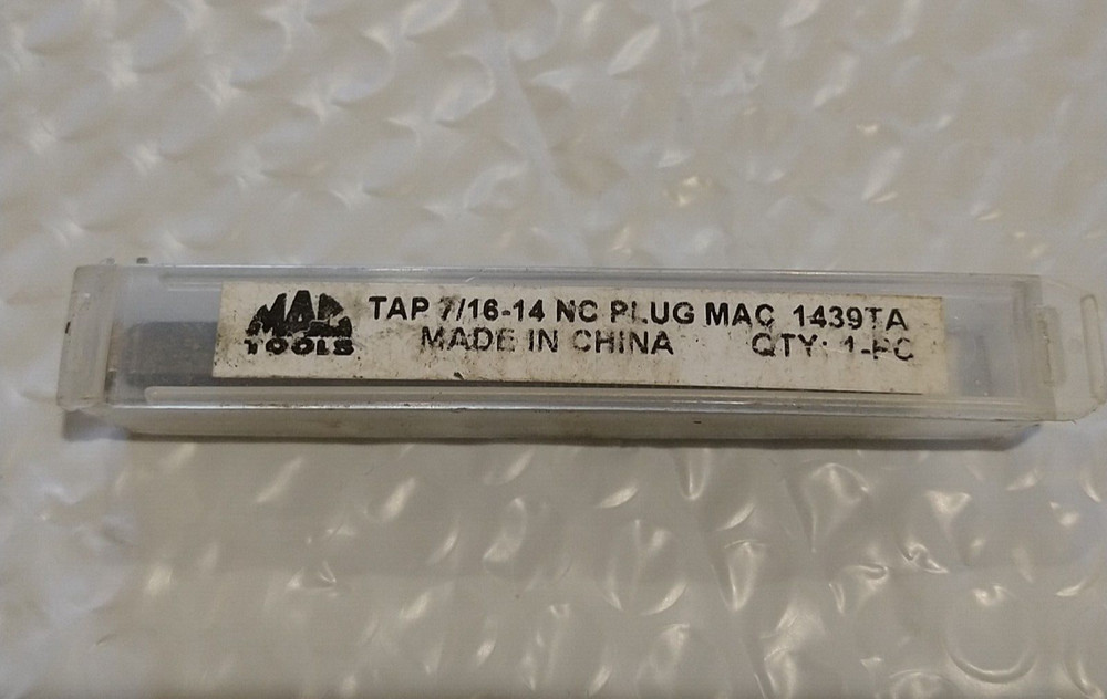 MAC TOOLS 1439TA, 7/16 - 14 UNC TAP