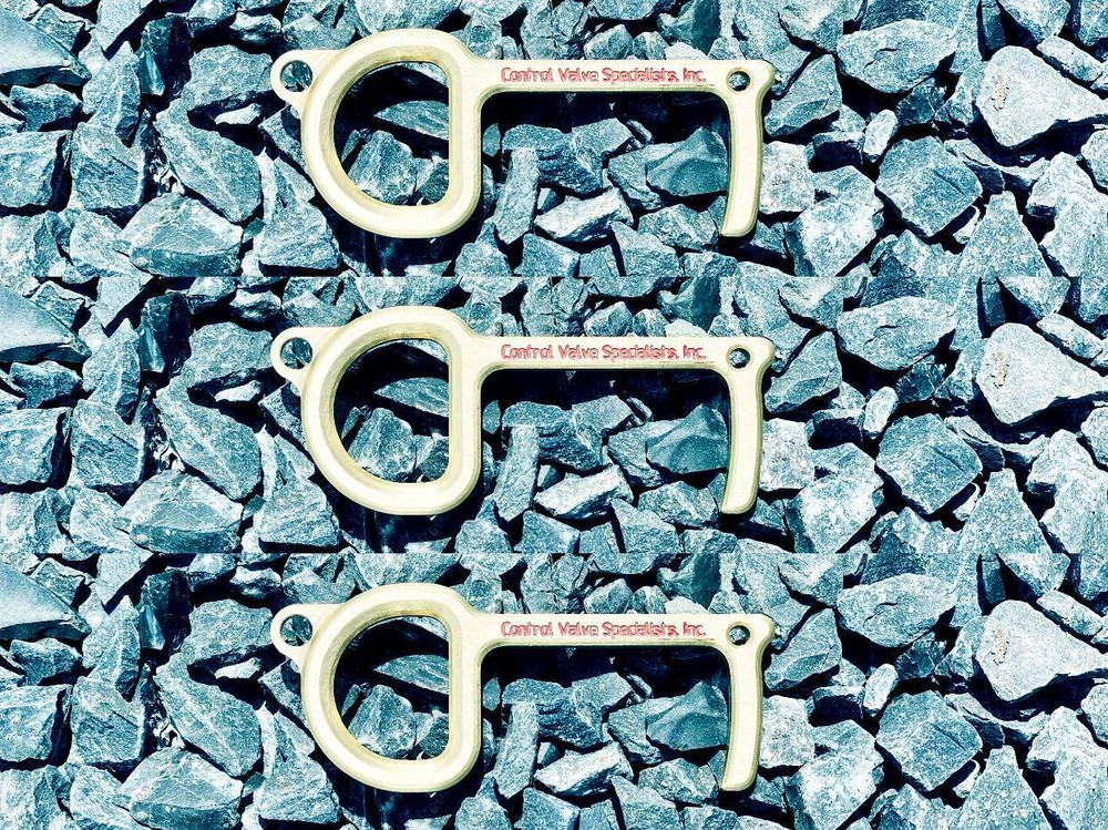 Anti-microbial Brass No-Touch Tool (Made in USA)