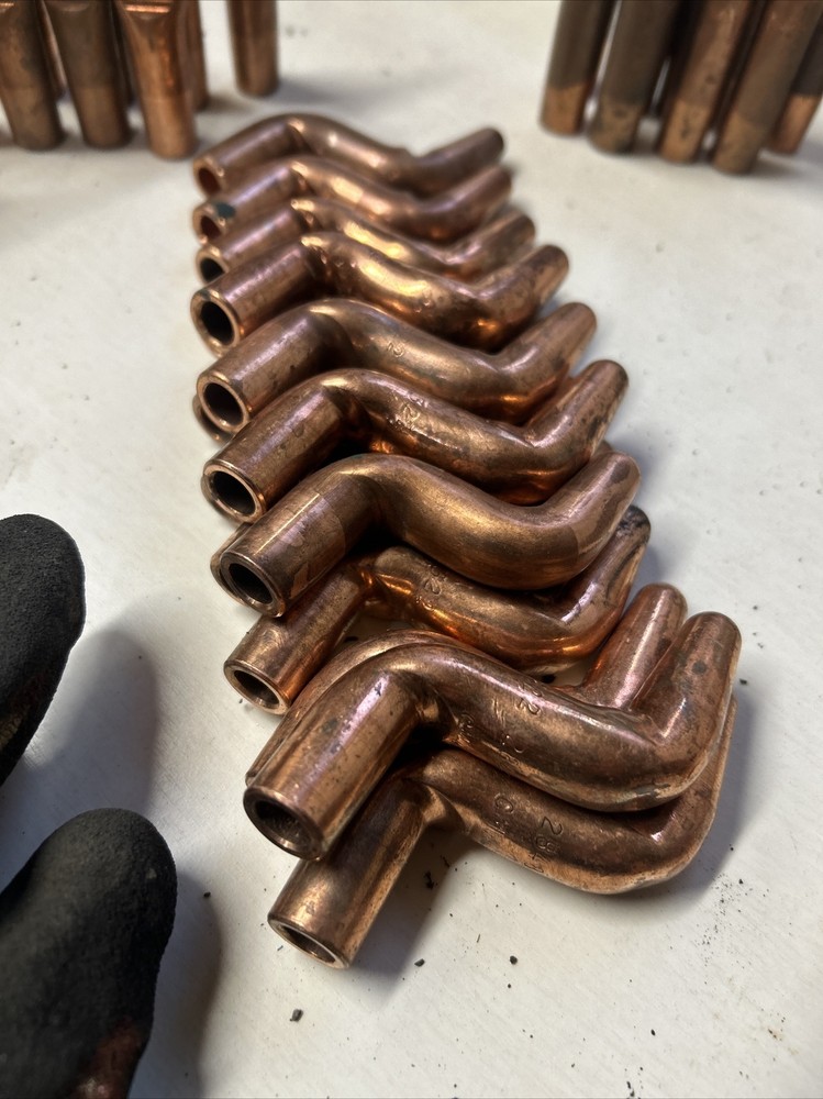 Spot Welder Offset Electrode, Resistance Welding, 322-2848 Double Bend Tip.