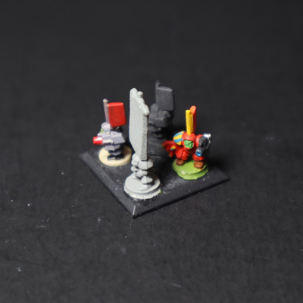 Orks, Epic, Nobs and Banner Boy , Games Workshop