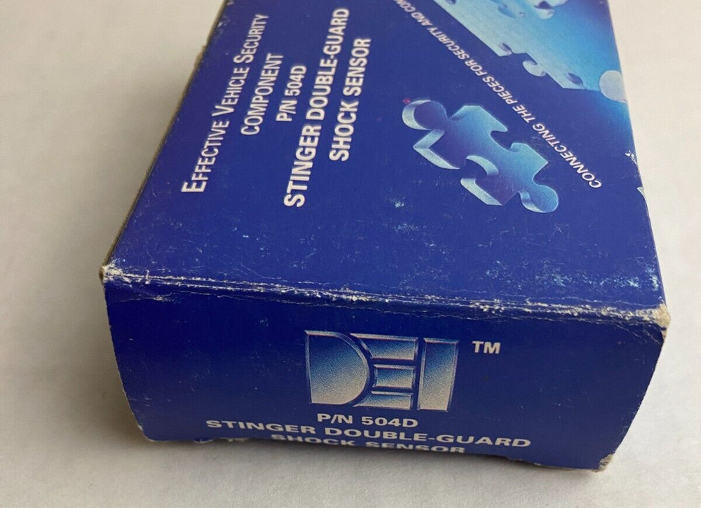 DEI EFFECTIVE VEHICLE SECURITY P/N 504D STINGER DOUBLE GUARD SHOCK SENSOR
