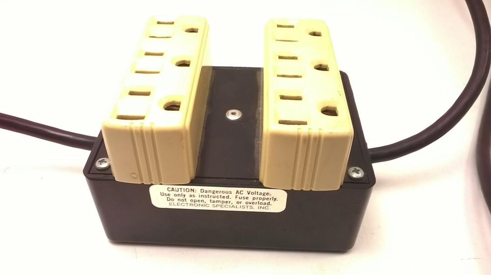 ESP REMOTE SWITCH SPIKE SUPPRESSOR Six 6 Socket Grounded Vintage Model Train