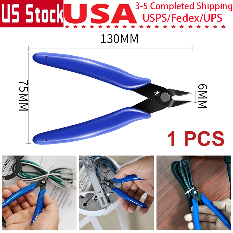 Electrical Cutting Plier Jewelry Wire Cable Cutter Tool Flush Pliers Side Snips