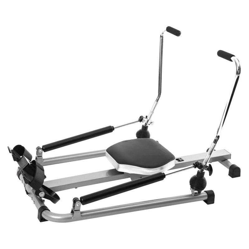 🚀Home Gym Adjustable Exercise Rowing Machine Rower Double Hydraulic Resistance