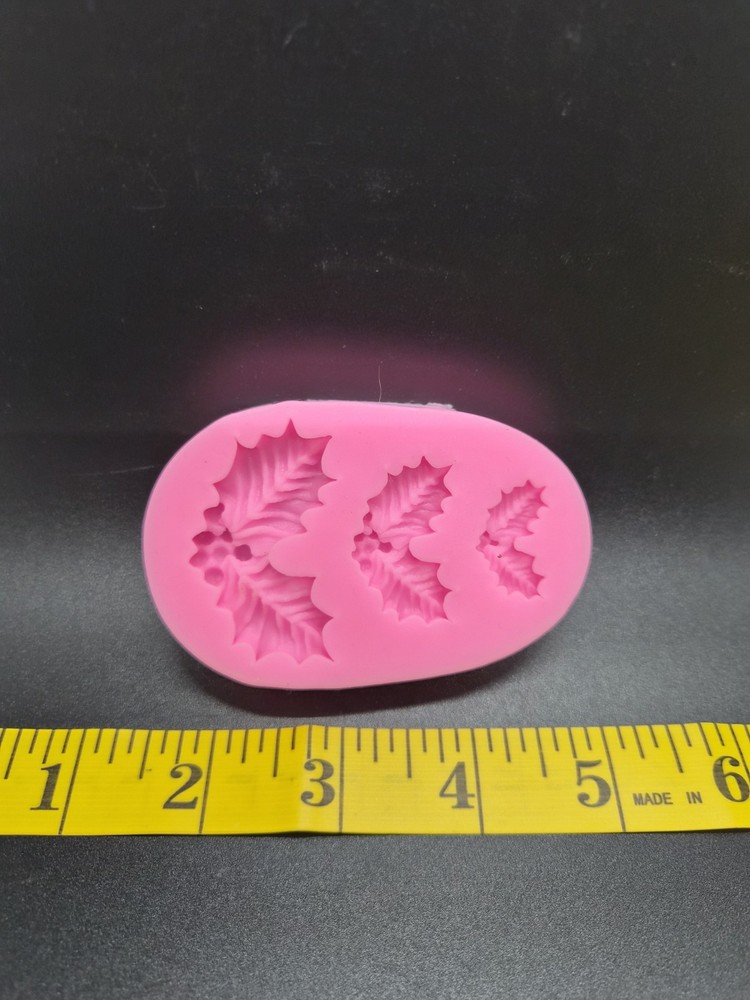 Winter Christmas Pink Silicone Mold Set