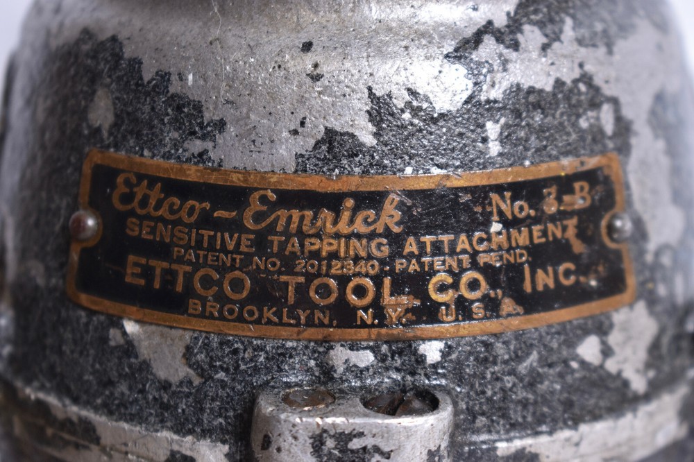 Ettco-Emrick Tapping Attachment Model 3-B Lot 2