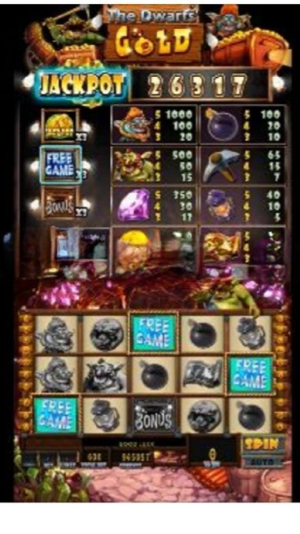 THE DWARFS GOLD VERTICLE