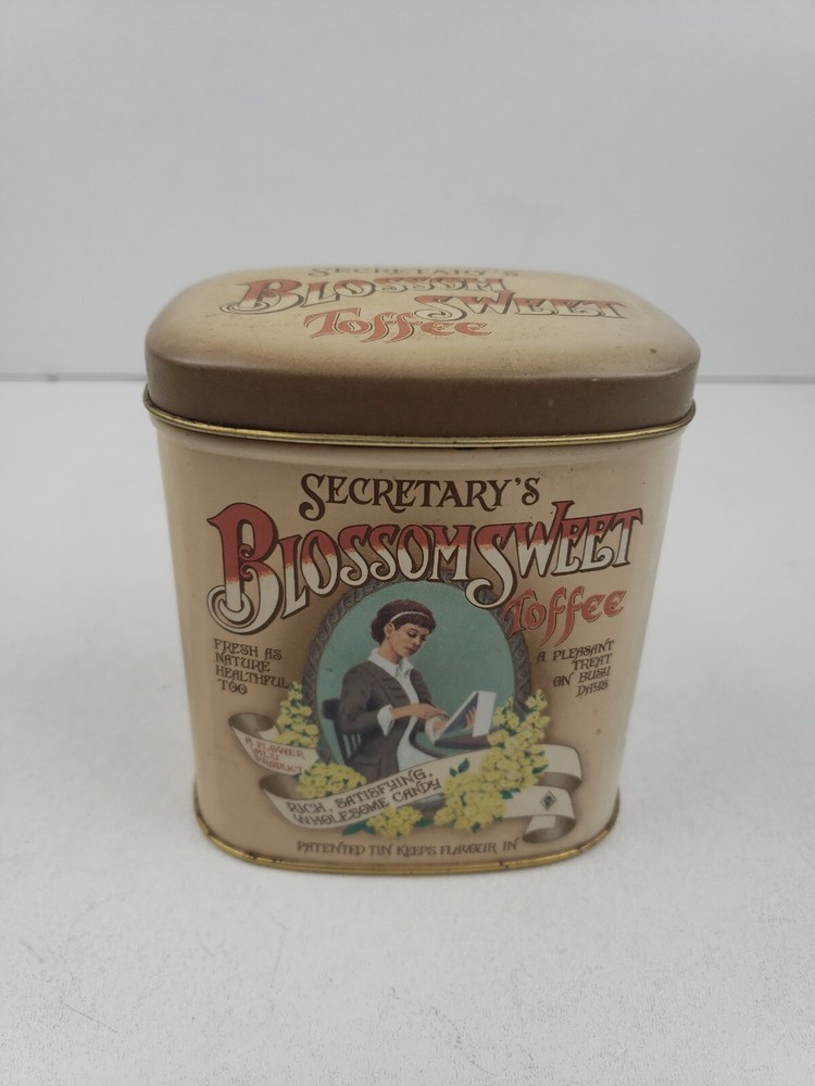 Secretarys Blossom Sweet Toffee Tin