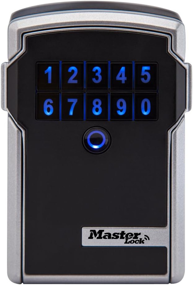 Master Lock Digital Lock Box for Keys with Code, Electronic Wall Mount Key Safe