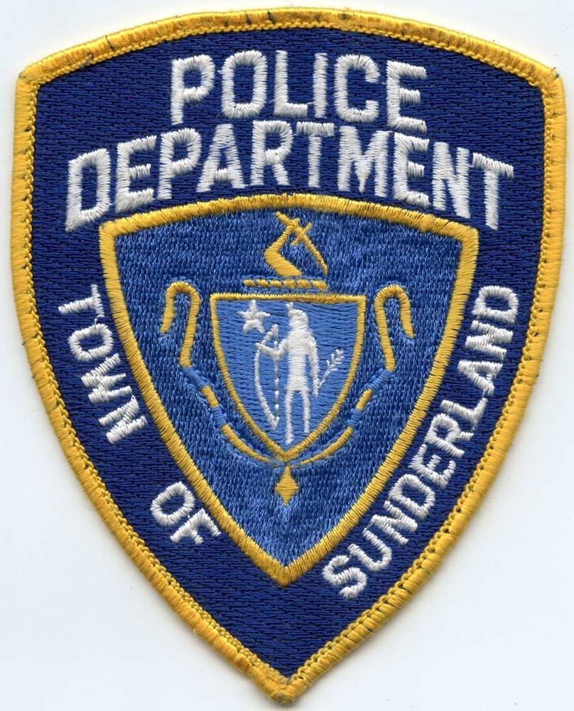 SUNDERLAND MASSACHUSETTS POLICE PATCH