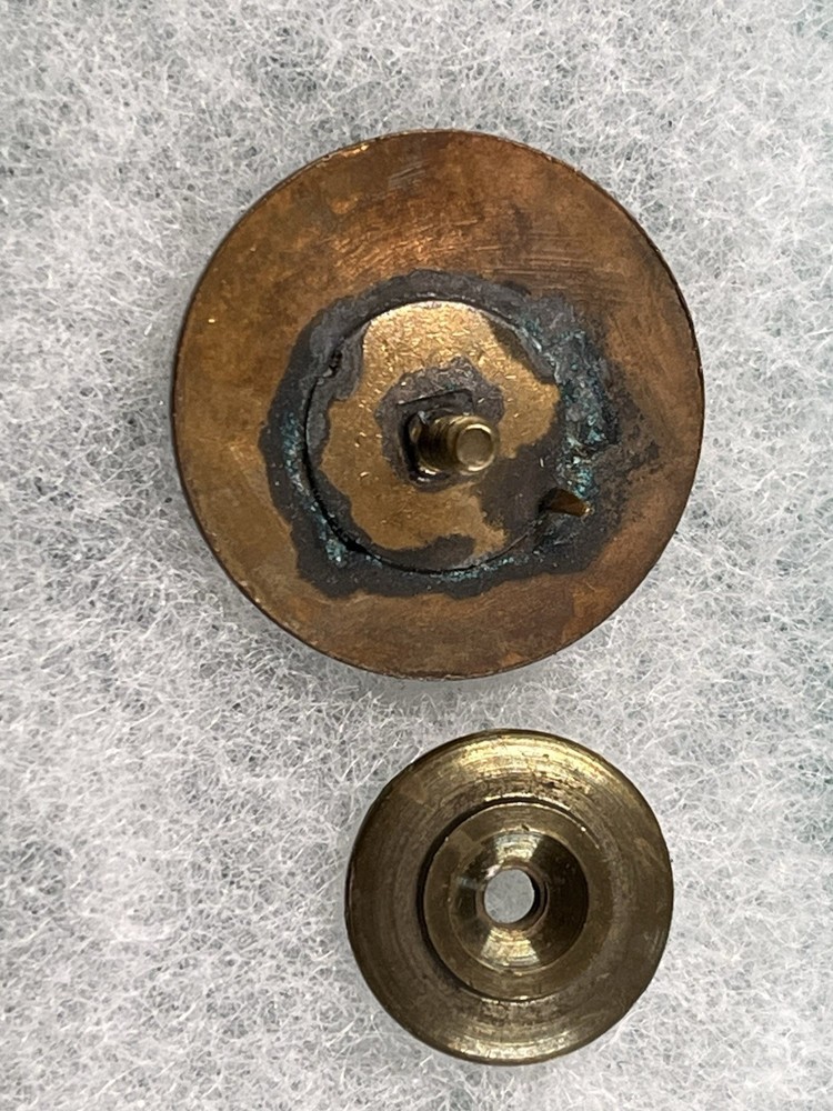 Post WW1 / Inter War Ohio National Guard 4th Regiment Collar Disk Disc