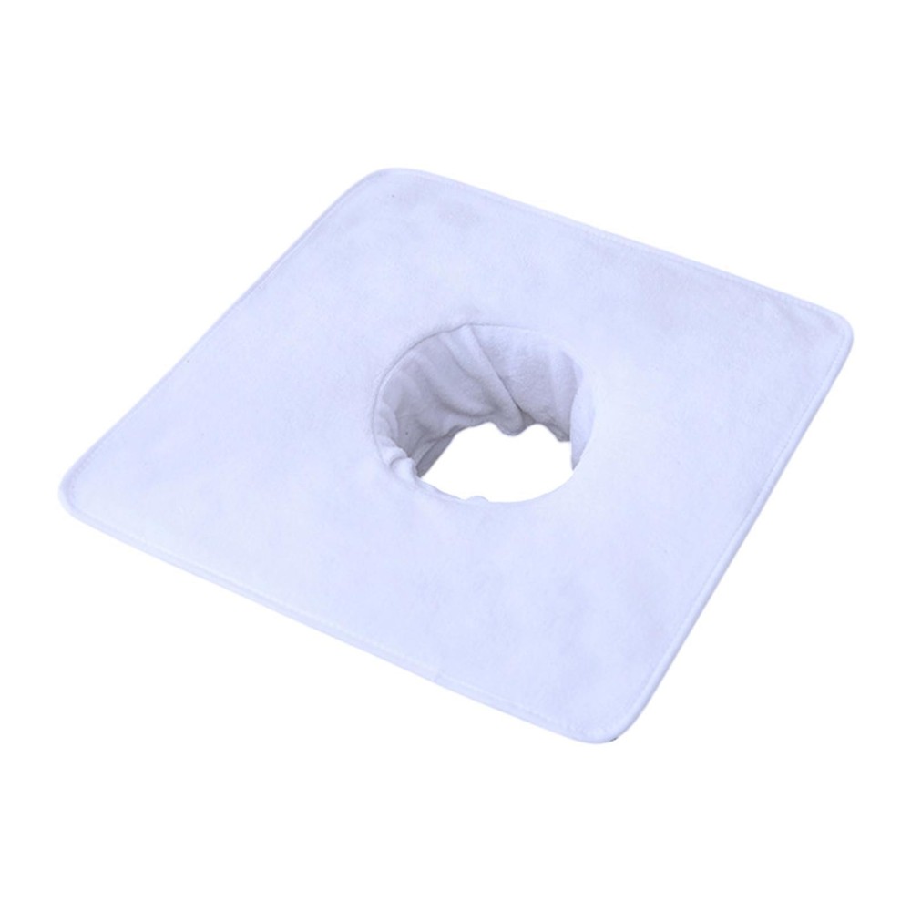SPA Massage Table Towel with Face Hole Reusable Lightweight Microfiber