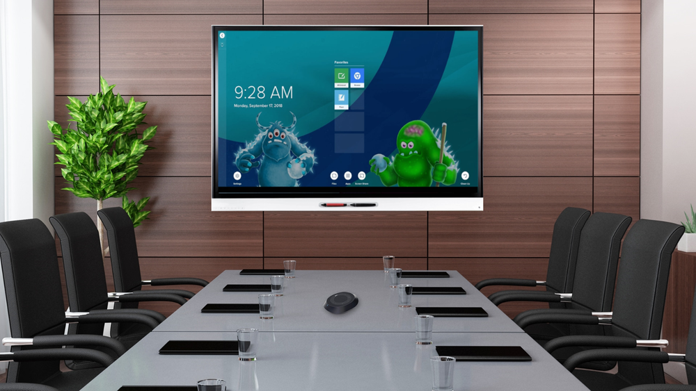 SMART Board SPNL 6065 Touchscreen Interactive Whiteboard Display for classroom