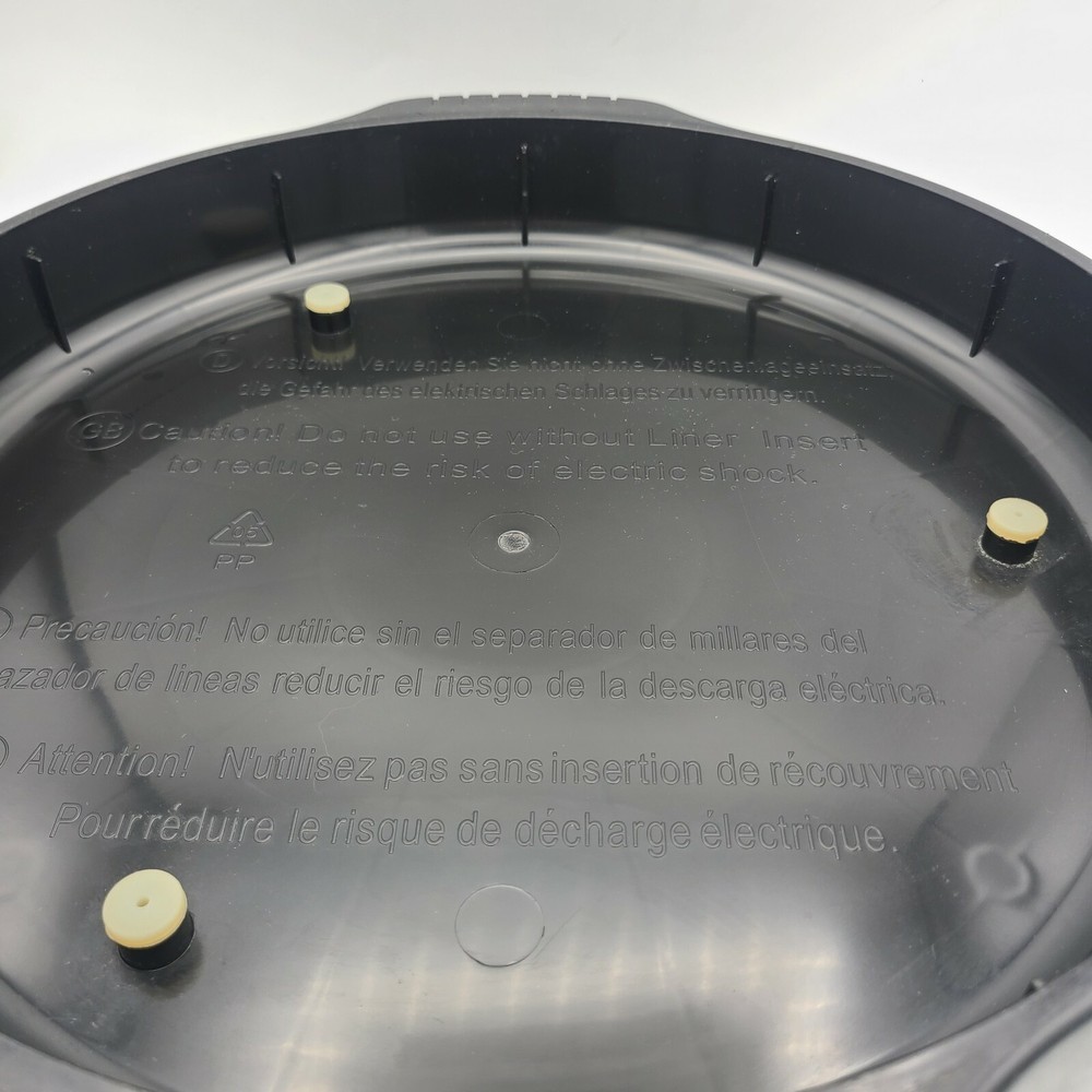 Hearthware Home Nuwave Pro Infrared Oven 20329 Replacement Base Black