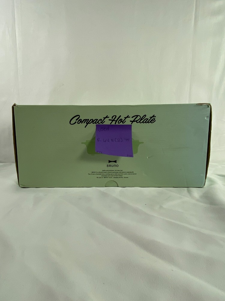 Bruno BOE021 Green Non Stick Coating Ceramic Coated Compact Multi Hotplate