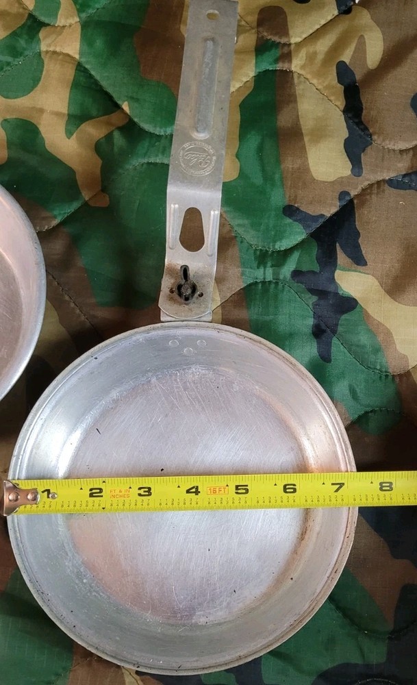 Palco Aluminum Mess Pot And Dish Vintage