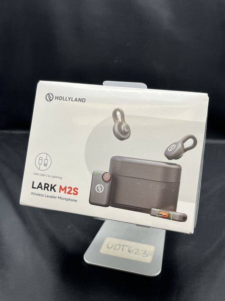 Hollyland Lark M2S Combo Wireless Lavalier Microphone for iPhone/Camera/Android