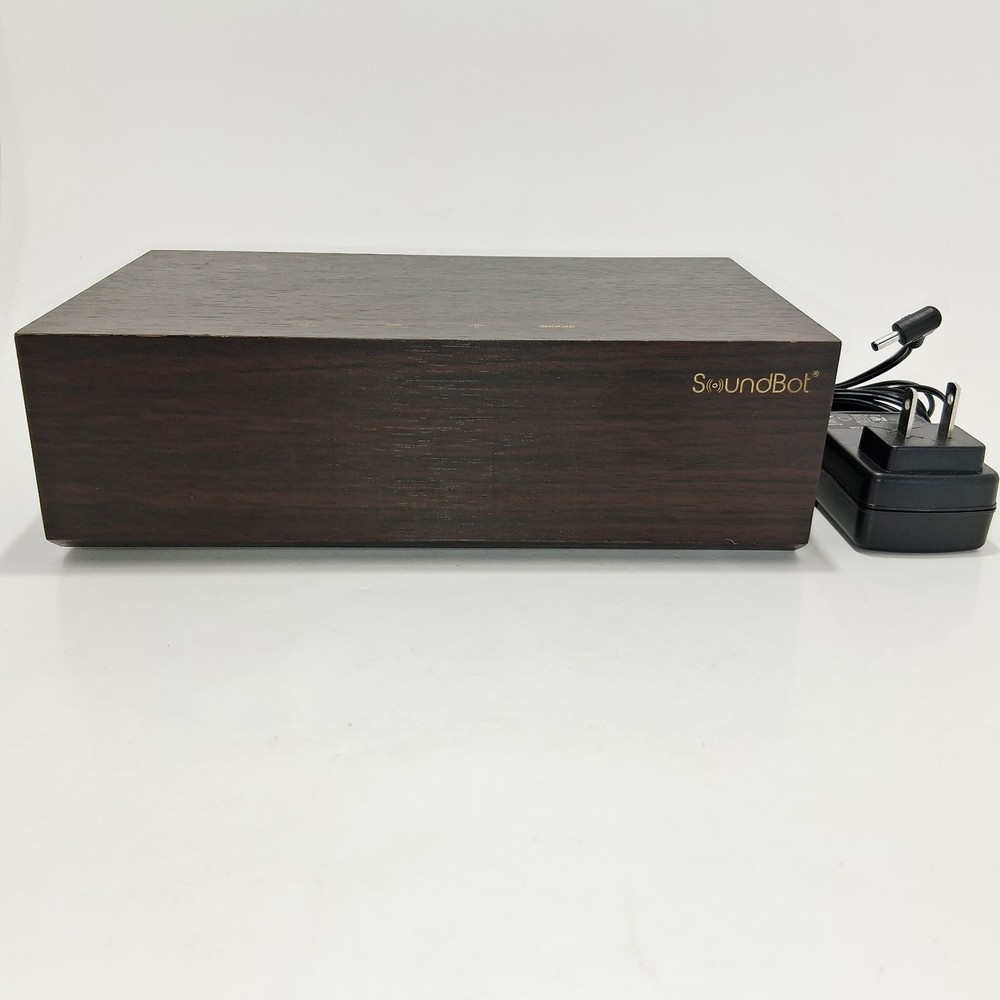 SoundBot 8-in-1 Multi-Function Clock Stereo Bluetooth Audio Speaker Bambo