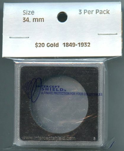 Intercept Shield 2x2 Holders - 34.0MM - Pkg/3