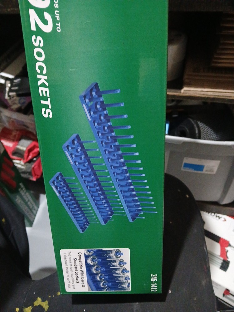 3 piece metric organizing socket trays