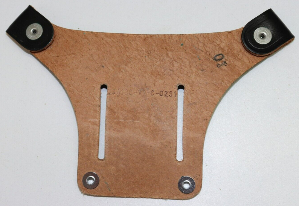 US black leather holster hanger dated 1971 each E799