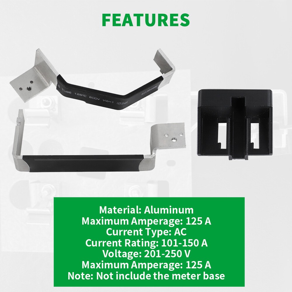 For Challenger Main Breaker Multi-meter Panel Buss Bar Insulator Kit Aluminum US