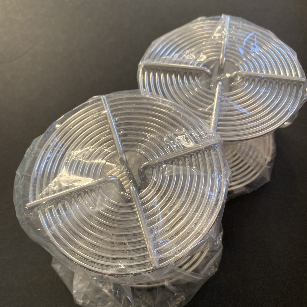 2 stainless 220 film developing reels for Medium Format film