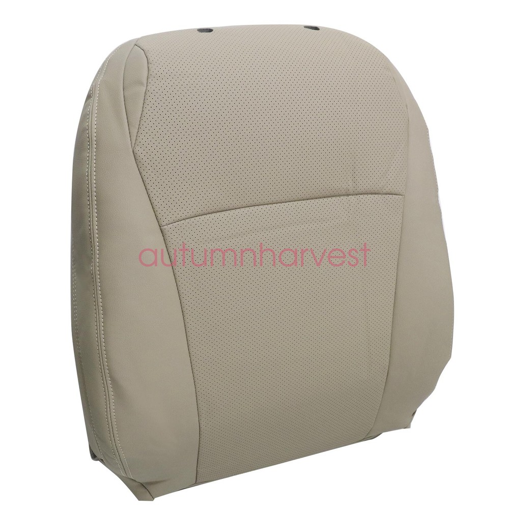 For 2004-2013 Toyota Highlander Front Bottom&Top Replacement Cover Leather Tan