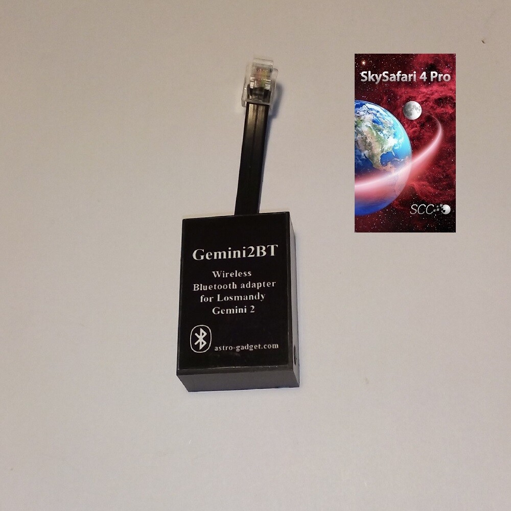Gemini2BT - Bluetooth adapter for wireless control telescopes Losmandy Gemini 2
