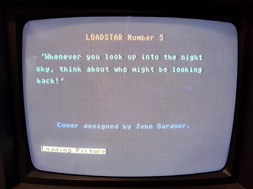LOADSTAR Issue #5 Disk 1984 for Commodore 64 C64 HTF Rare Tested