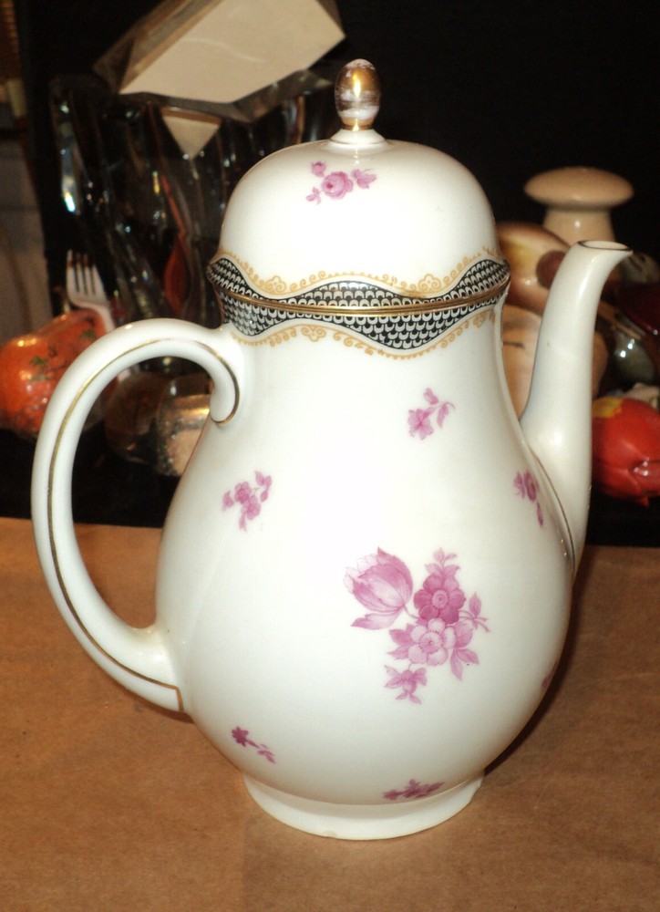 Antique Thomas Bavaria 3234 Tea Pot Coffee Pot
