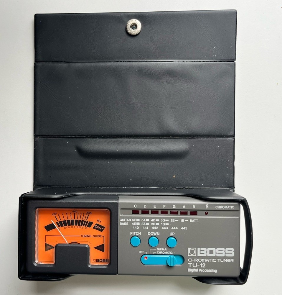 Boss Chromatic Tuner TU-12 With Case