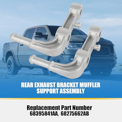 Rear Left/Right Exhaust Bracket Muffler Support Assembly Left & Right