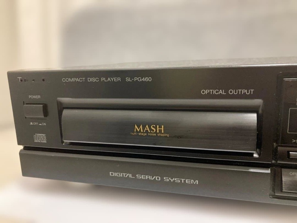 Technics SL-PG460 CD Player MASH 1-bit DAC Digital Servo w/Remote FullyFunction