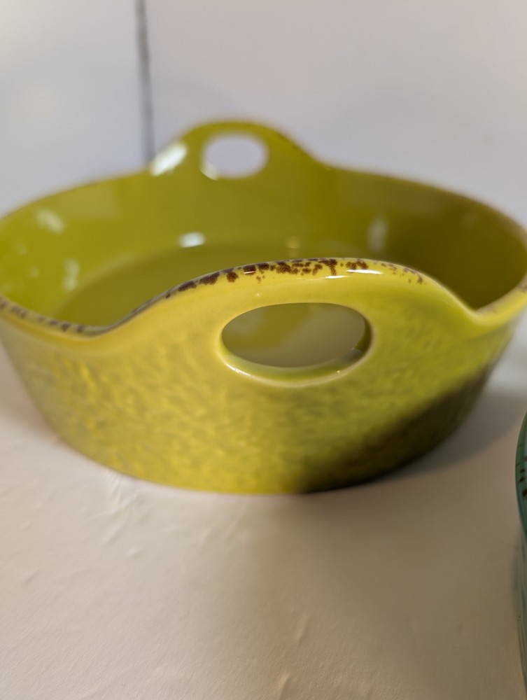 Nesting Bakeware Blue Jean Chef Set/Chef Aimee Blume 2 Piece