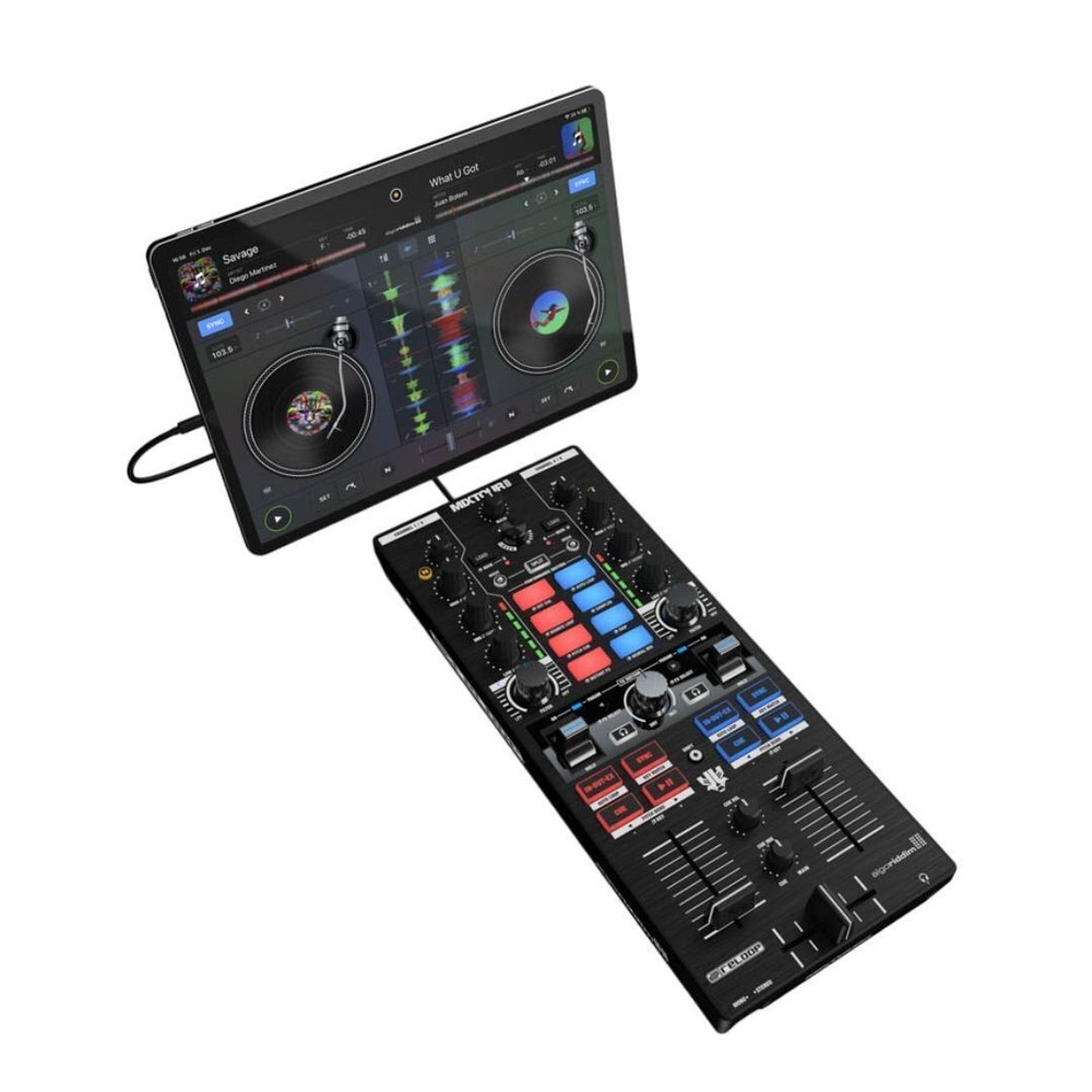 Reloop Mixtour Pro All-In-One Four-Deck DJ Controller with Audio Interface