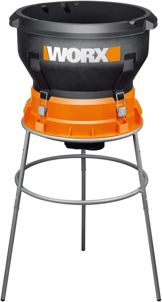 13 Amp Electric Leaf Mulcher, Leaf Shredder with High-Compression Mulching