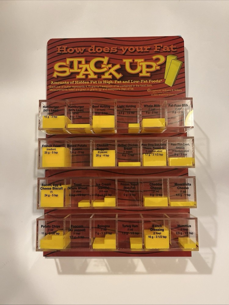 Anatomical Chart Company: How Does Your Fat Stack Up? Model