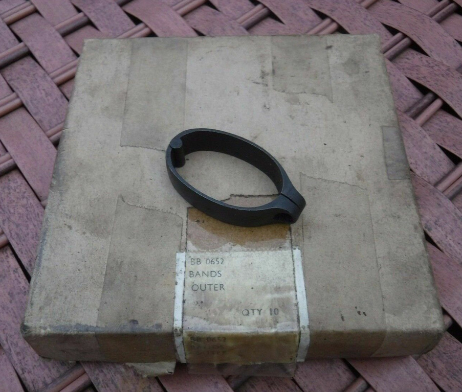 Unissued Lee Enfield No1 SMLE Hinged Swivel Band Stamped Broad Arrow Crown #103