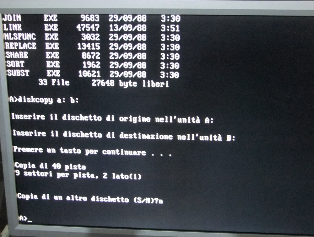 ORIGINAL COMMODORE PC 10 III AX/XT + KEYBOARD + TRIDENT ISA GRAPHICS CARD