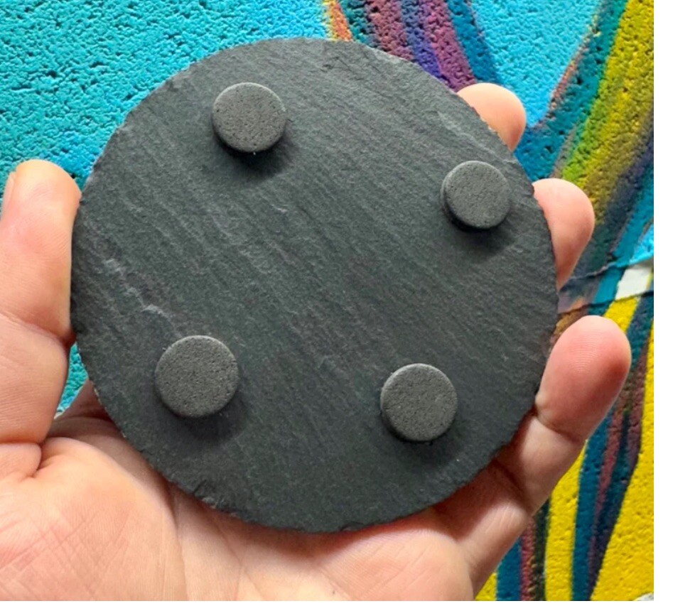 Grateful Dead Slate Four Coaster Set