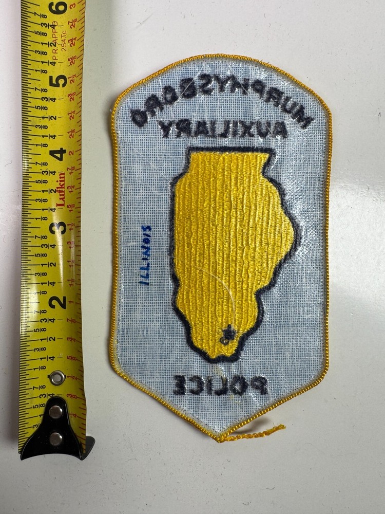Murphysboro Auxiliary Police Illinois IL Patch K4