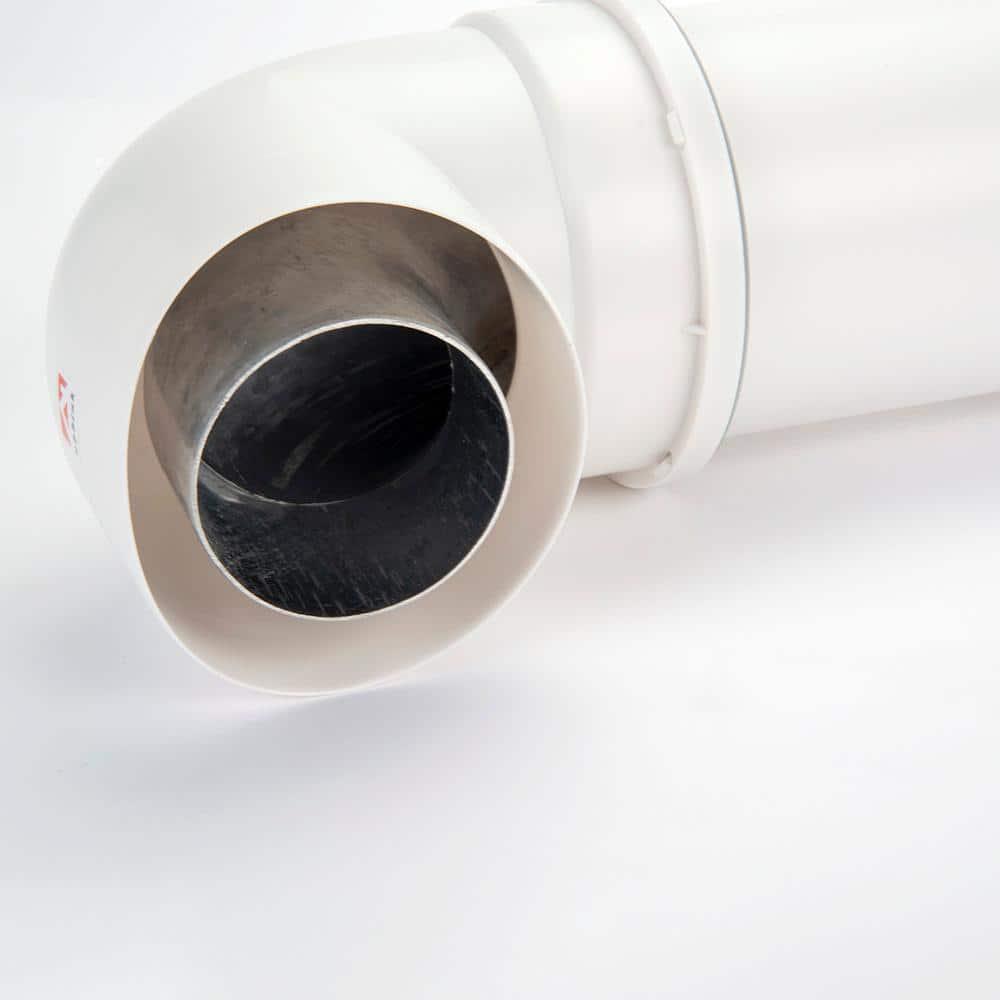 Rinnai Horizontal Vent Termination Kit Plastic Universal For HE+/HE Series White