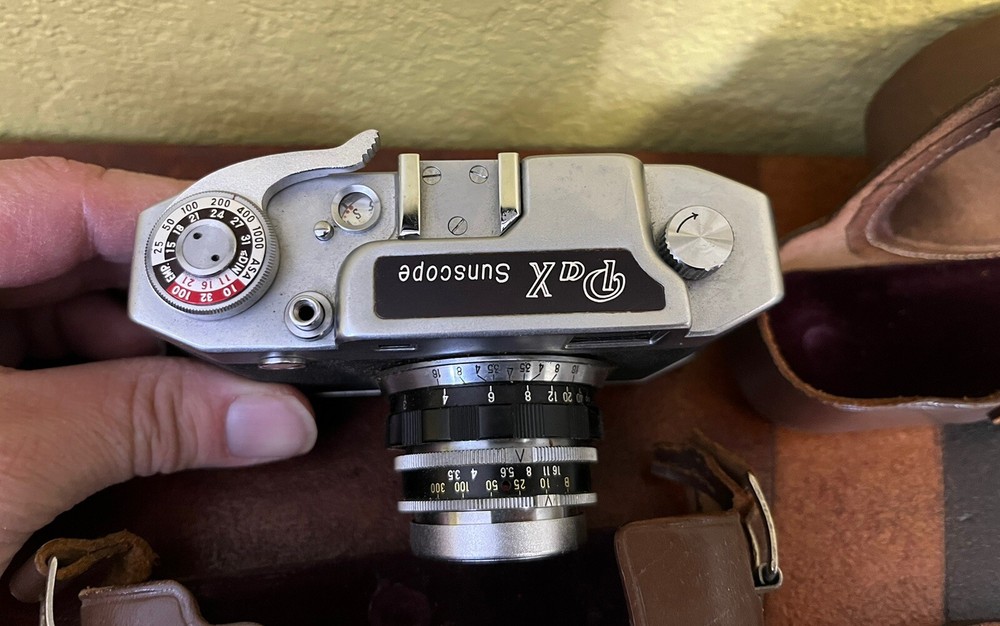 Vintage Pax Sunscope Camera Yamato Ruby