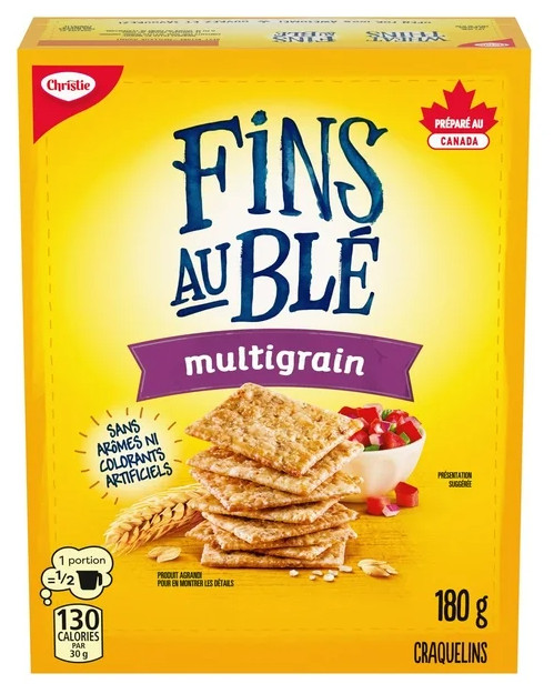 Wheat Thins Multigrain Crackers, 180g (3 Pack)