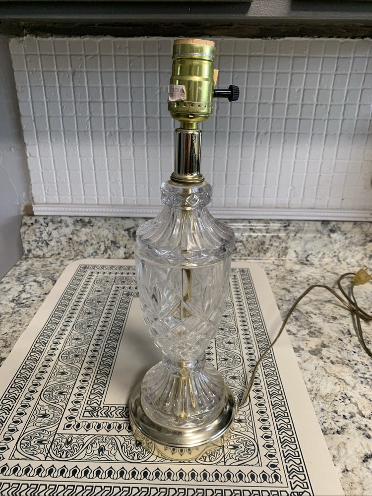 Leviton  Crystal Lamp 14 1/2” Tall